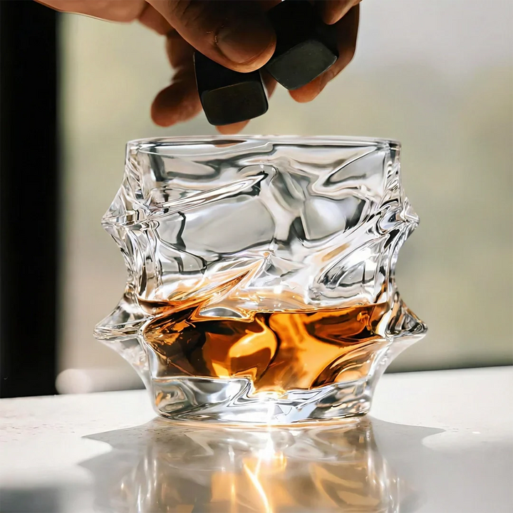 Arashi Japanisches Kristall Whiskyglas