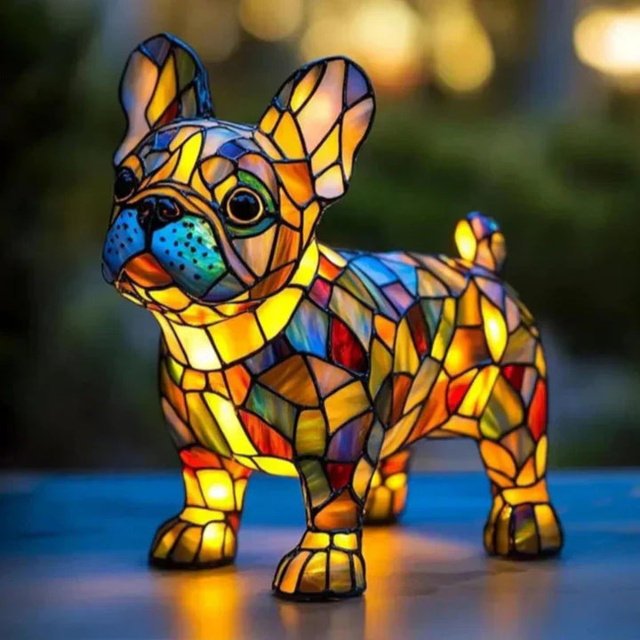 Strahlende Französische Bulldogge