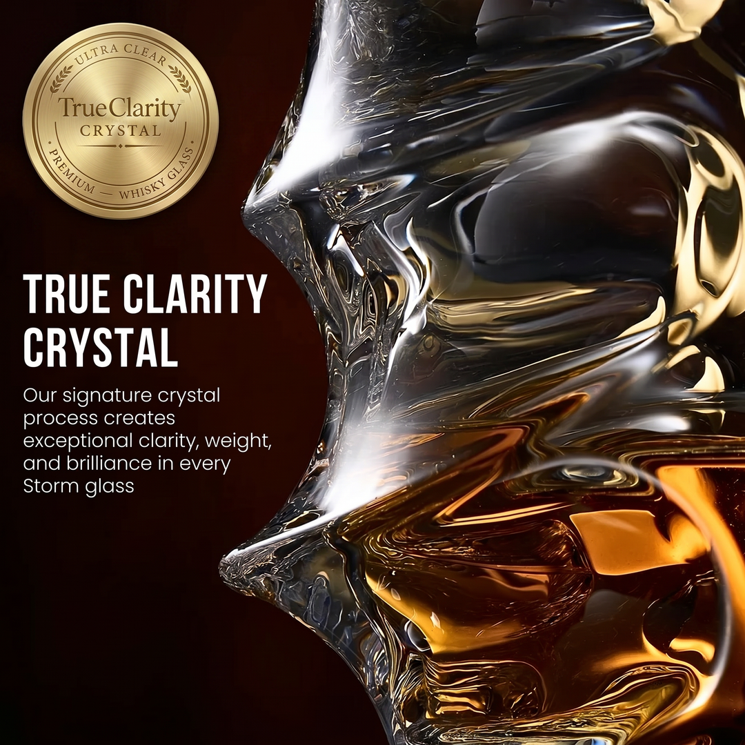 Arashi Japanisches Kristall Whiskyglas