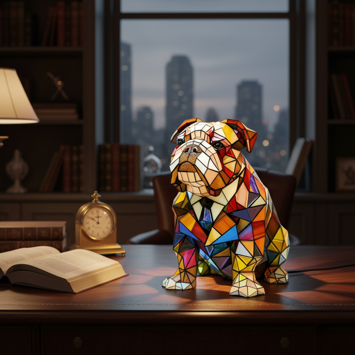 Eleganter Bulldoggen-Charme
