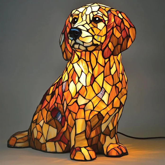 Lily, die spirituelle Golden-Retriever-Figur