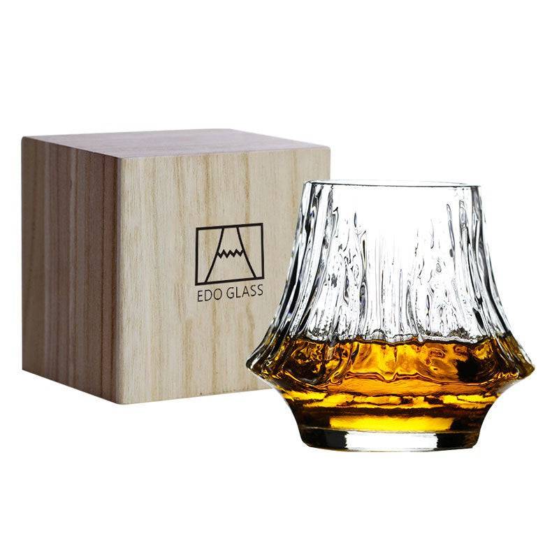 Yama Japanisches Kristall Whiskey Glas